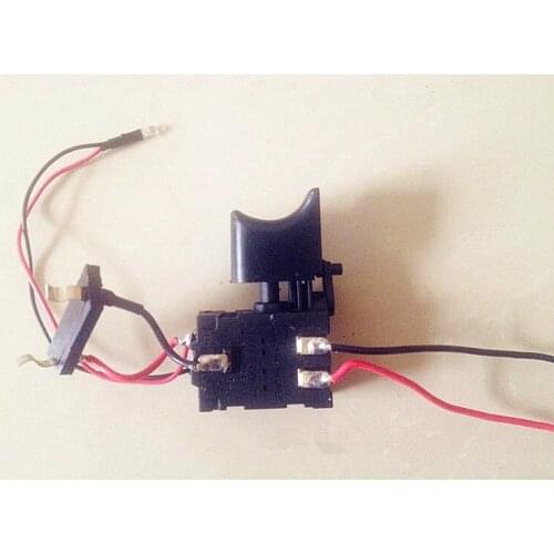 Free shipping 1 pcs Electric Drill Wired Speed Control Switch 12V