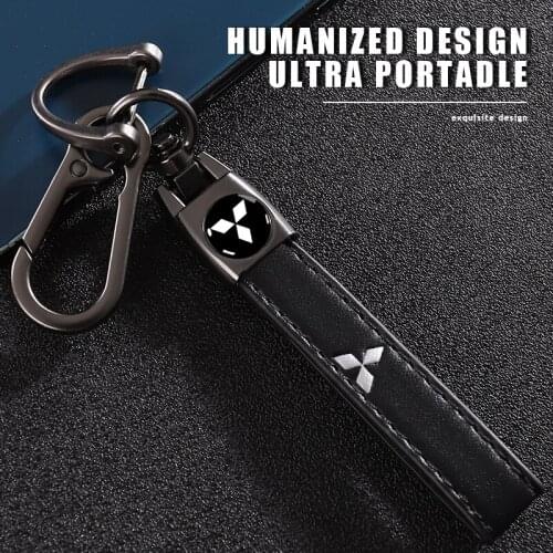 Car Key Decorative Pendant Keyring Keychain Accessories For Mitsubishi Lancer ASX Mirage Pajero Sport Xpander Attrage Eclipse