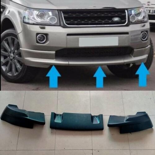 For Land Rover Freelander 2 2011-2015 3PCS ABS Front Bumper DYNAMIC SPORT Body Kit Trim