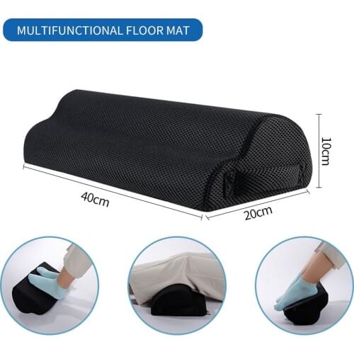 Ergonomic Feet Cushion Support Foot Rest Under Desk Feet Stool Pillow For Home Computer Work Chair Travel Footrest Massage