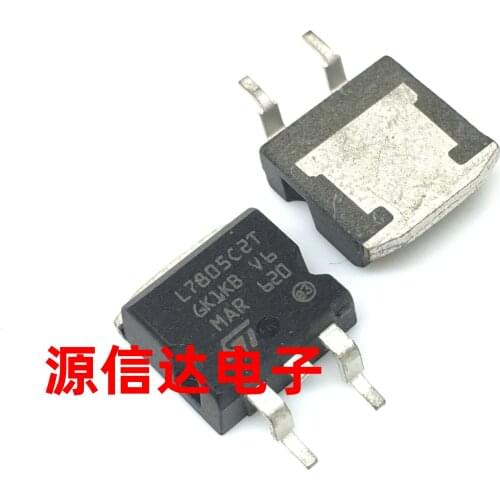 Brand new imported L7805C2T L7805CD2T 7805 TO-263 three terminal stabilized pressure tube in stock