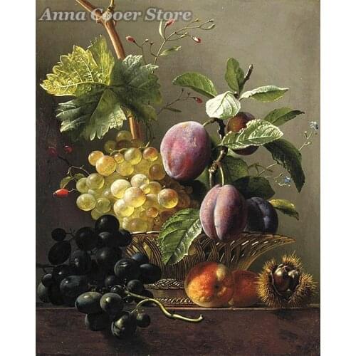 Full Square / Round Drill 5D DIY Diamond Painting Fruit art 3D Diamond Embroidery Cross Stitch Diamond Dotz Decoration