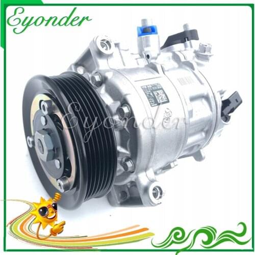 AC Air Conditioning Compressor for Volkswagen Golf GTI Passat Audi A3 A1 Seat Leon Ibiza Toledo 5Q0820803G 5Q0820803F 5Q0820803K