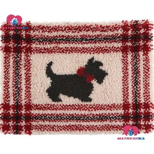 Latch Hook Rug Kits"cat"carpet embroidery kit Crocheting accessories needle for carpet embroidery Foamiran for crafts crochet