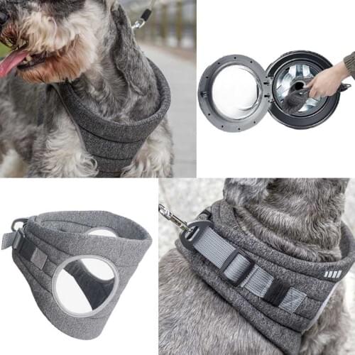 Breathable Dog Harness Leash Set Adjustable Puppy Cat Vest Nude Feeling Pet Chest Strap Leash Lead For French Bulldog Chihuahua