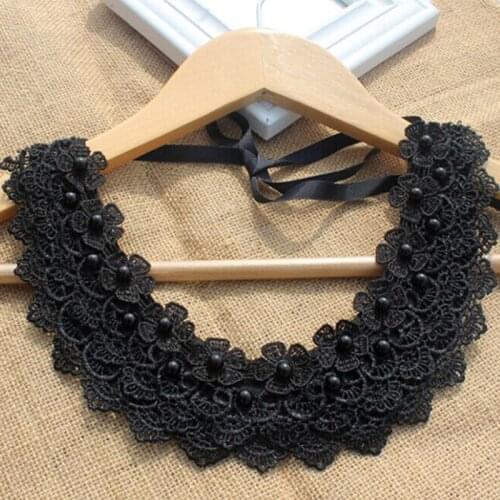 2017 new Chain detachable Collar New Double Chain Choker Collar Women collier femme clothing accessary false collar