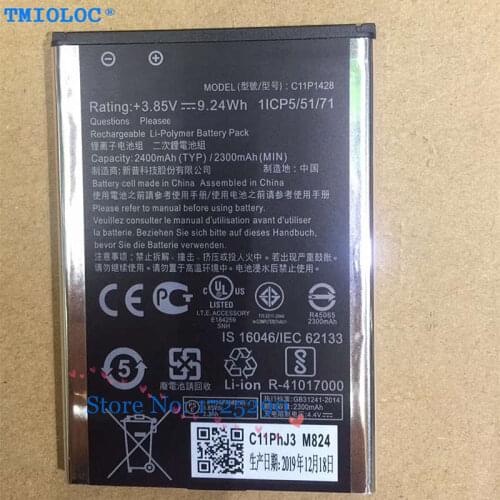 New High quality C11P1428 2400mAh battery for Asus ZenFone 2 Laser ZE500KL ZE500KG Z00ED 5"