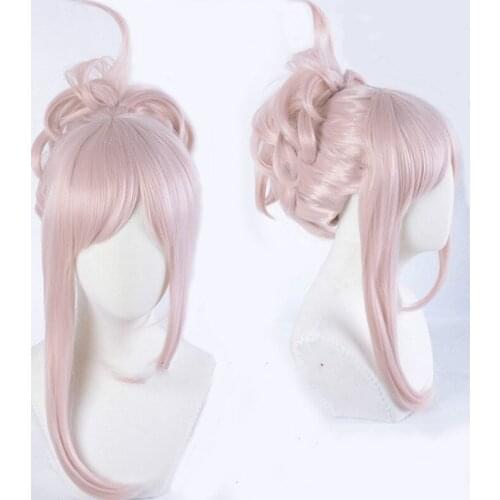 Anime Fate Grand Order FGO Cosplay Wig Miyamoto Musashi Saber Wig Heat Resistant Synthetic Wig+Free Wig Cap