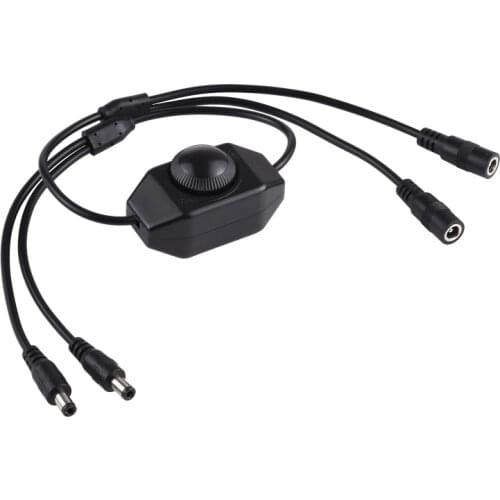 PULUZ 2.1mm x 5.5mm DC 5V-24V LED Strip Light LED Brightness Dimmer Controller