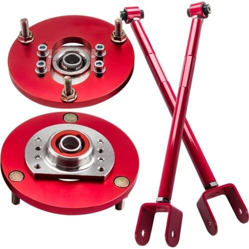 Adjustable Rear Lower Camber Control Arms Front Camber Plate For BMW 3 Series E46 316 318 320 323 325 330 M3 1998-2005 2pcs