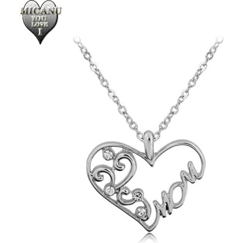 Colier crystal luxury colgantes heart harajuku moda sautoir femme long mothers day gift mom bizuteria damska ofertas relampago