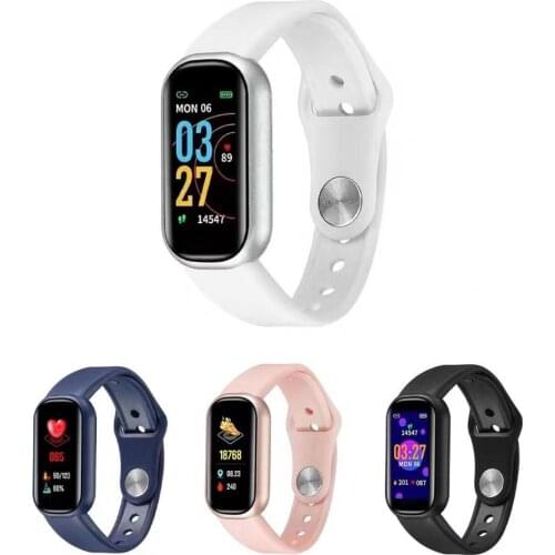 Y16 Smart Watch Touch Control Heart Rate Monitor IP65 Waterproof 0.96 Inch Sport Bracelet Fitness Tracker for Outdoor Watch