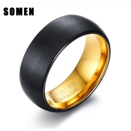 SOMEN TUNGSTEN White Rings
