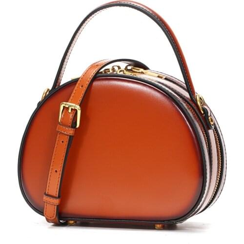 Lns Summer Small Shoulder Messenger Bag Female Genuine Cow Leather High Capacity Luxury Handbags Crossbody Purse For Women