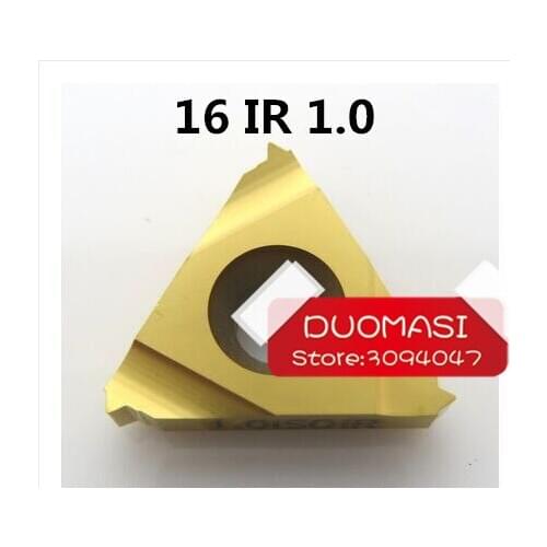 16 IR 1.0 ISO ,Indexable Tungsten Carbide Threading Lathe Inserts for Threaded Lathe Holder,thread turning tool holders