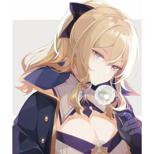 RuleMylife jean fanart genshin impact car stickers decal anime cute car accessories decoration pegatinas para coche