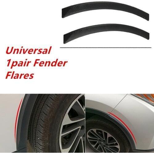 Car Universal fender Flares Extension Wheel Eyebrow Protector Car Tires Decorative Strip Lip Wheel-arch Trim Wheel Eyebrow Arch