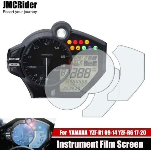 Motorcycle Cluster Scratch Protection Film Screen Protector For YAMAHA YZF R6 R1 YZF-R6 600 2017- 2018 YZF-R1 2009-2014
