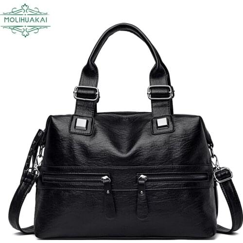 Ladie Square Handbag High Quality PU Leather Simple Shoulder Bag Famous Designer Bag Fashion Ladie Casual Messenger Bag 2021 New