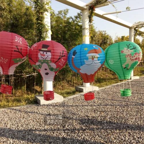 12'' Hot Air Balloon Paper Lantern Kids Birthday Party Wedding Decoration Christmas Decor