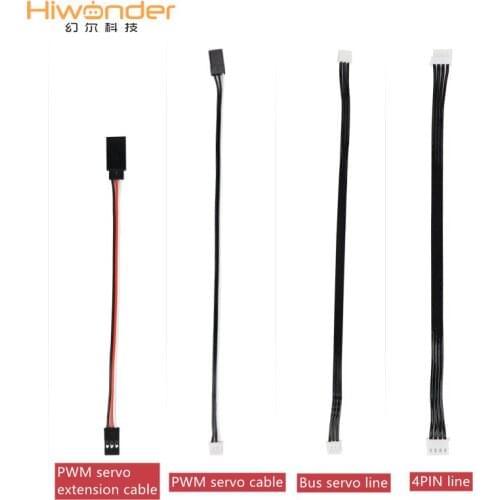 15cm 30cm servo extension cable Robot arm phantom 4pin sensor wiring is suitable for robots