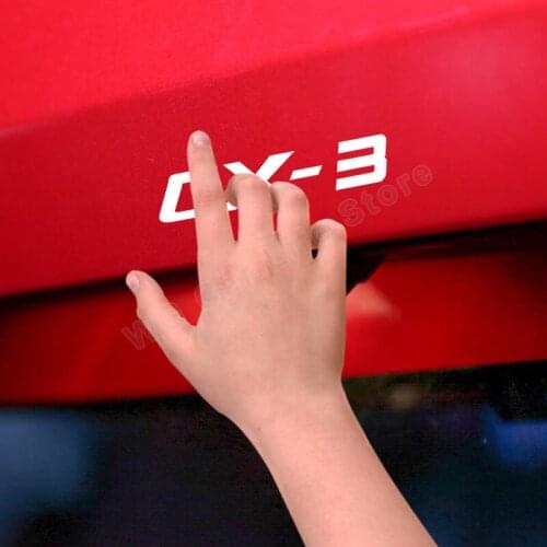 4pcs Car Windows Sports PVC Stickers For Mazda Cx-3 Cx-8 Car Sticker Decoration Accessories Auto Sport Styling Decals