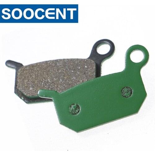 5 pairs(10 PCS) Green Memi-Metallic Resin Bicycle disc brake pads for Formula B4
