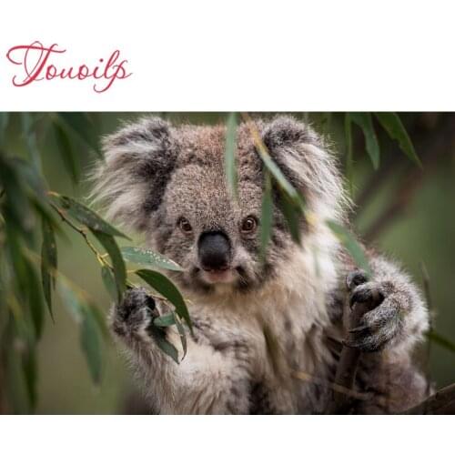 TOUOILP DIY Full Square/round 5D diy Diamond Painting Koala 5D DIY Diamond Embroidery Cross Stitch Rhinestone Mosaic Home Decor