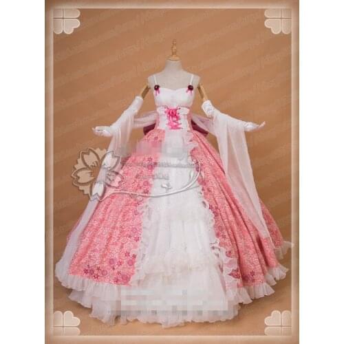 Amagi Brilliant Park Princess Latifa Fleuranza cosplay costume formal dress female custom made/size
