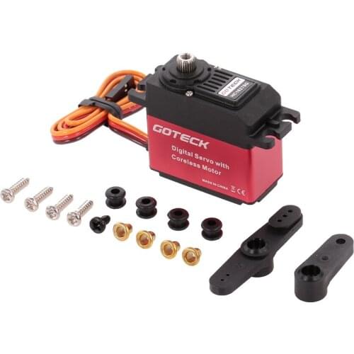 HC1627SG RC Metal Gear High Torque 29KG Digital Servo with Coreless Motor Waterproof for RC Car Helicopter Boat Robot