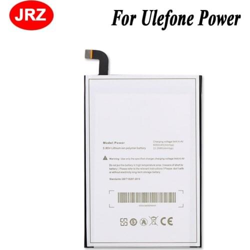 For Ulefone Power Battery High Quality Large Capacity 6050mAh Batterie Bateria Accumulator AKKU