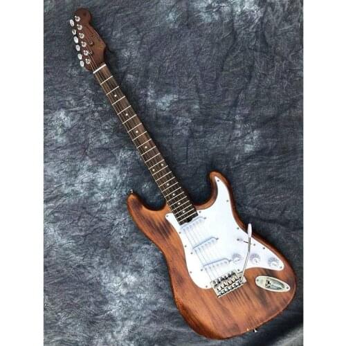 Electric Guitar 6-String Alder Old Smoked Classic Single Shake Free Shipping