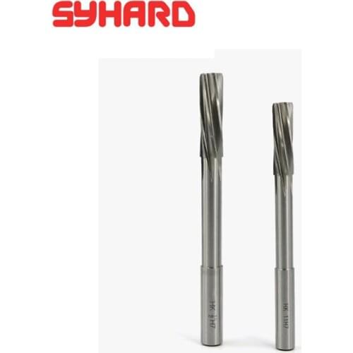 HSS M35 Reamer H7 Machine Straight Shank Spiral Reamers High Speed Steel Machine Tool
