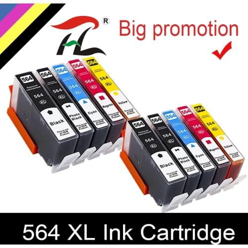 HTL 564XL Ink Cartridge for hp 564xl 564 compatible for HP Photosmart B8550 C6324 C310a C410 6510 D5460 7510 B209a 4610 3070A
