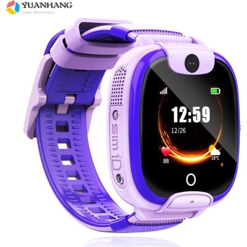 IP67 Waterproof Smart Electronic Accurate Tracker Location SOS Remote Monitor Camera Kids Child Student Phone Watch Wristwatch