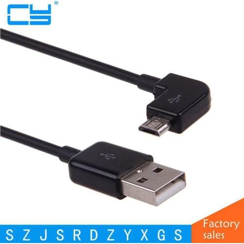 90 degree right angle elbow micro usb data line Andrews mobile phone Tablet PC V8 data charging short-term CABLE