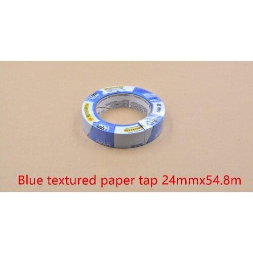 3d printer adhesive tape 24mm x 54.8m crepe paper blue masking tape hotbed high temperature resistant adhesive tape 1pcs
