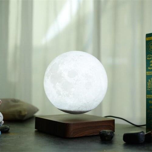 Magnetic levitation moon light levitation 3D printing moon light home magnetic levitation ornaments home accessories