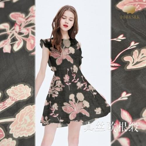 Natural Organic Mulberry Silk Fabric Smooth Delicate Shirt Dress Womens Clothing Fabrics Per Meter Cloth Alibaba Express
