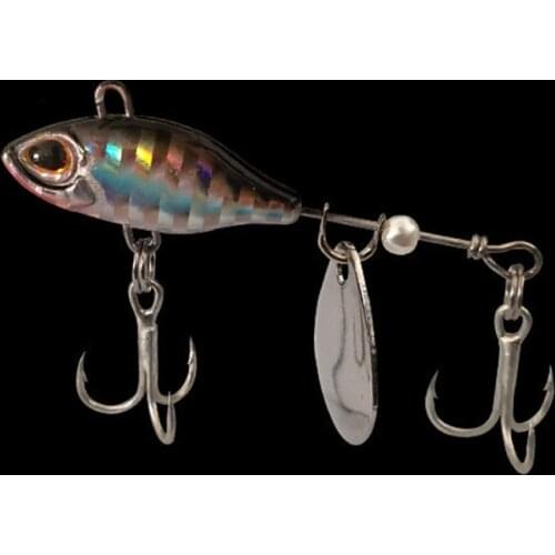 2021 New Fishing Lures Large Hard Bait Minnow VIB Lure wit Hook Swimbait Fishing Bait