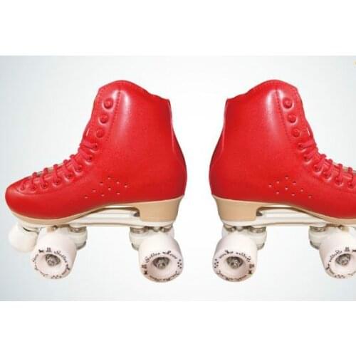 2016 New arrival Wholesale Price 4 Wheel Speed Roller Skates Shoes