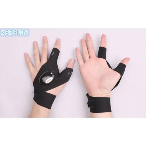 Fingerless Glove LED Flashlight Outdoor Survival Rescue Tool for saab 9-3 9-5 93 95 900 9000 Accessories