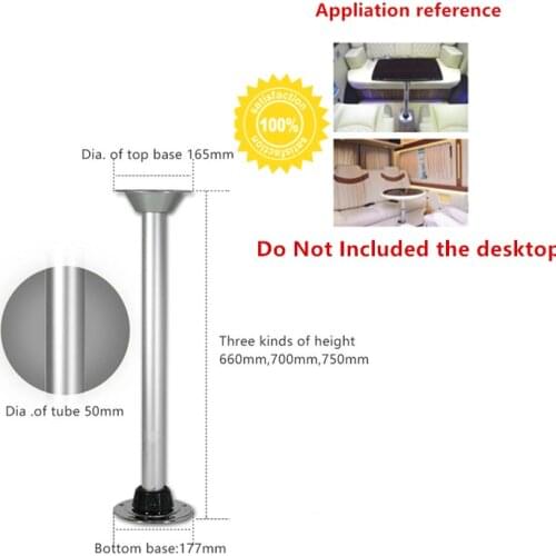 Automobiles RV table lift bar foot Pedestals Lightweight sturdy Aluminium alloy table leg mechanism mount stand for home, mpv v