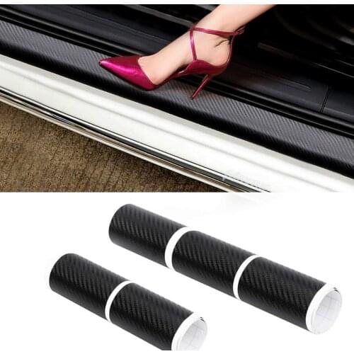 Sill Scuff Anti Scratch Carbon Fiber for volkswagen hyundai veloster kia niro mazda 3 2014 alfa romeo mazda cx5 2018