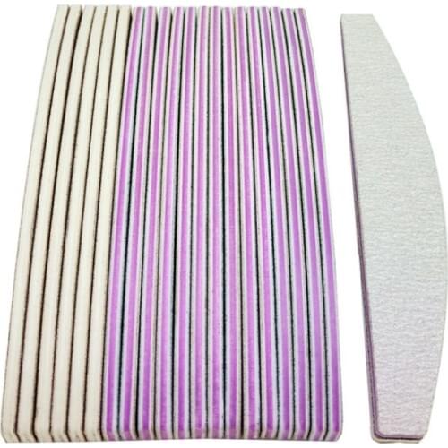 Professional Nail File Sanding Buffer Straight Sanding Grinding Nail Buffer Polish Nail Art Pedicure Buffing Files Tools YH2104