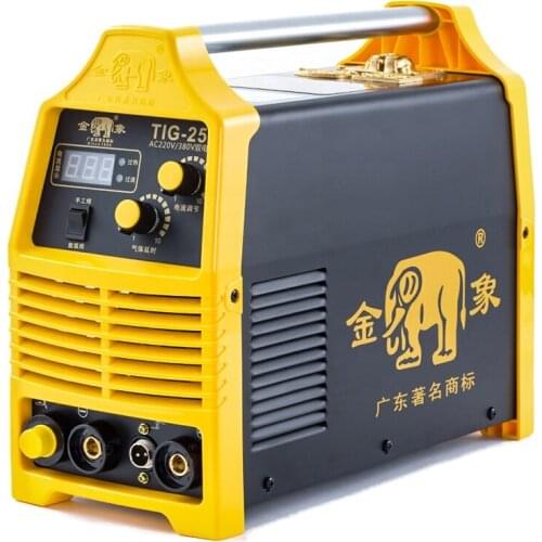 GOLDEN ELEPHANT Stick Welders TIG 250 220/380V Argon Manual Electric Metal Arc Welder Soldadora Inverter Tig Welding Machine