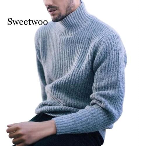 SWEETWOO Men's Wool Pullovers
