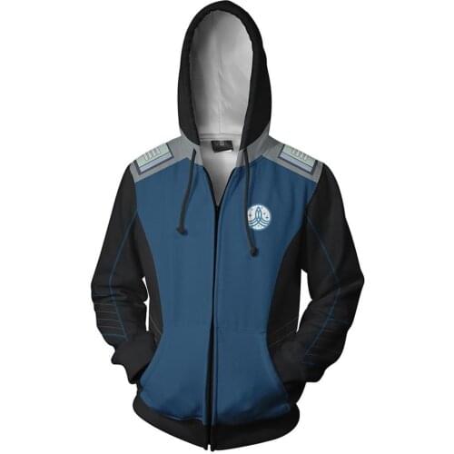 The Orville Hoodie 3D Print Zip Up Sweatshirt Costume Men Women Fall Clothes Jacket Cardigan Adult Outwear