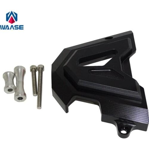 Waase For Kawasaki Ninja 250 300 EX250 EX300 2013 2014 2015 2016 2017 Left Side Engine Front Sprocket Chain Guard Cover