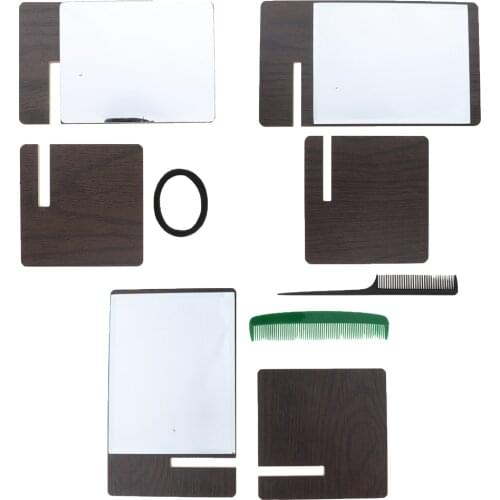 Travel Makeup Shaving Mirror Portable Tabletop Desktop Vanity Mirror with Standing for Home Office Travel